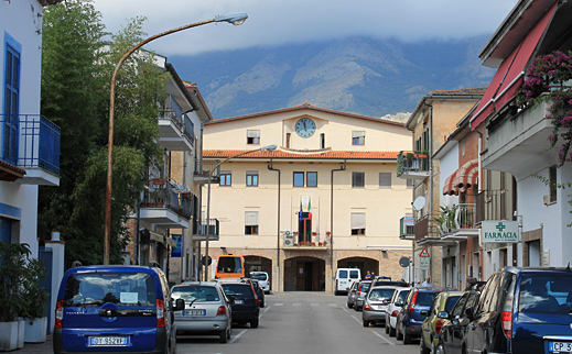 Gemeindehaus von Spigno Saturnia